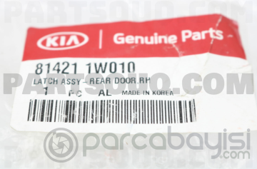 Kia Rio Arka Kapı Kilit Sağ Orjinal | 814211W010