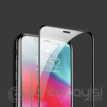 Baseus İPhone XR 6.1,İPhone 11  2019 Full Kaplama Kırılmaz Cam Koruyucu