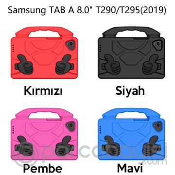 Ally SM Galaxy Tab A 8.0 (2019) T290-T295 Kılıf Eva Çocuk Shockproof Standlı Taşınabilir