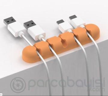 Orico Cbs5 Kablo Tutucu Masa Kenarı Yapışkanlı Kablo Tutucu