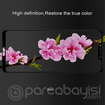 Huawei Honor Play Full Glue Tempered Full Cam Ekran Koruyucu