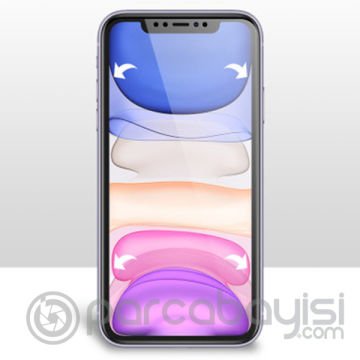 İPhone 11 6.1 Film Ön Arka Full Koruyucu Membran Nano Hidrojel Koruyucu Set