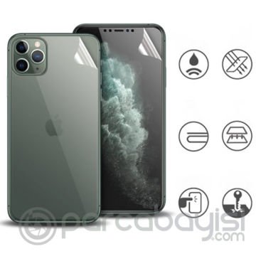İPhone 11 Pro Film Ön Arka Full Koruyucu Membran Nano Hidrojel Koruyucu Set