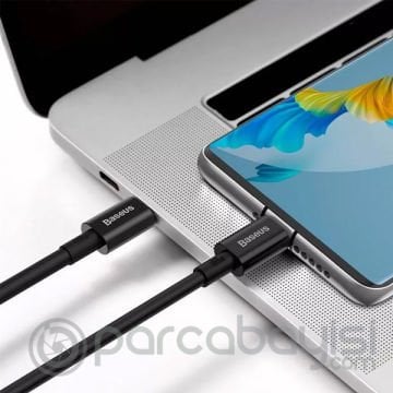 Baseus Superior Series 100W Type-C to Type-C Hızlı Data Şarj Kablosu 1m