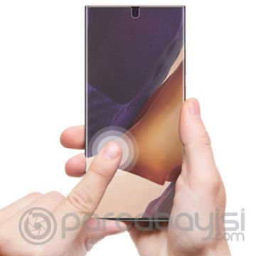 SM Galaxy Note 20 Film Ön Arka Full Koruyucu Membran Nano Hidrojel Koruyucu Set