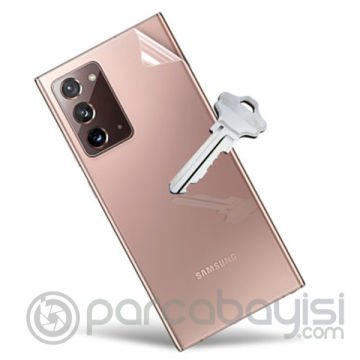 SM Galaxy Note 20 Film Ön Arka Full Koruyucu Membran Nano Hidrojel Koruyucu Set