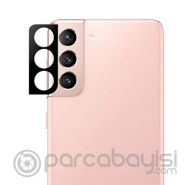 ALLY SM Galaxy S21 HD 3D Full Tempered Cam Kamera Koruyucu