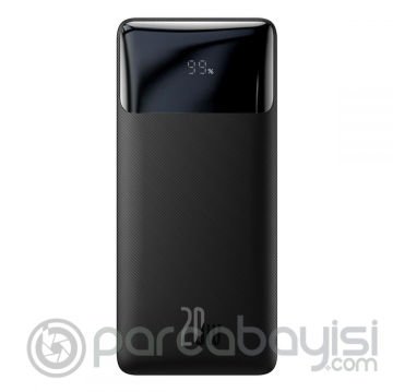 Baseus Bipow 20W Hızlı Şarj 30000 mAh LED Göstergeli Powerbank