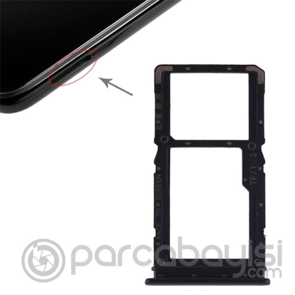 Xiaomi Redmi Note 7  Sim Hafıza kart Kapağı Tutucu