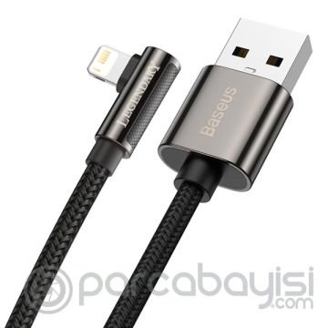 Baseus Legend Elbow USB to iPhone Lightning 2.4A Hızlı Data Şarj Kablosu 1m