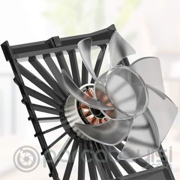 ALLY Parfüm Şekli Taşınabilir Portatif Mini Fan Vantilatör