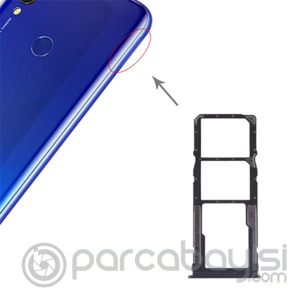 Xiaomi Redmi 7  Sim Hafıza kart Kapağı Tutucu