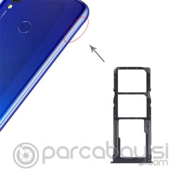 Xiaomi Redmi 7  Sim Hafıza kart Kapağı Tutucu