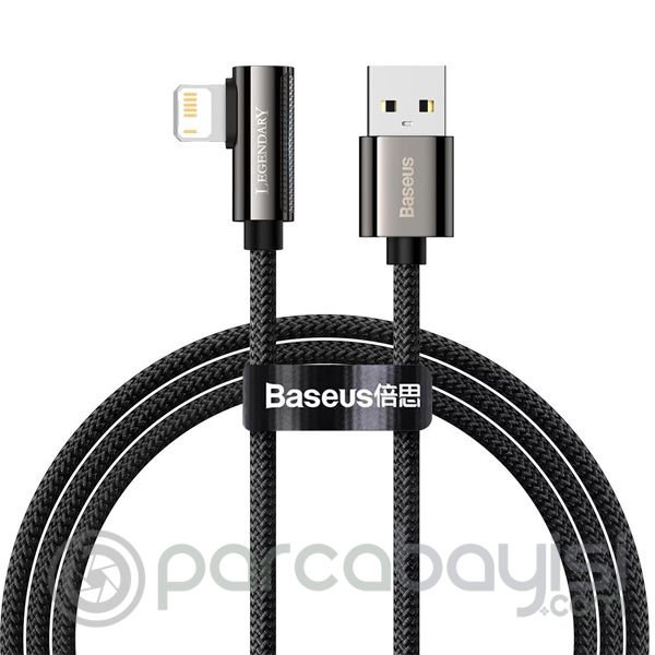 Baseus Legend Elbow USB to iPhone Lightning 2.4A Hızlı Data Şarj Kablosu 2m