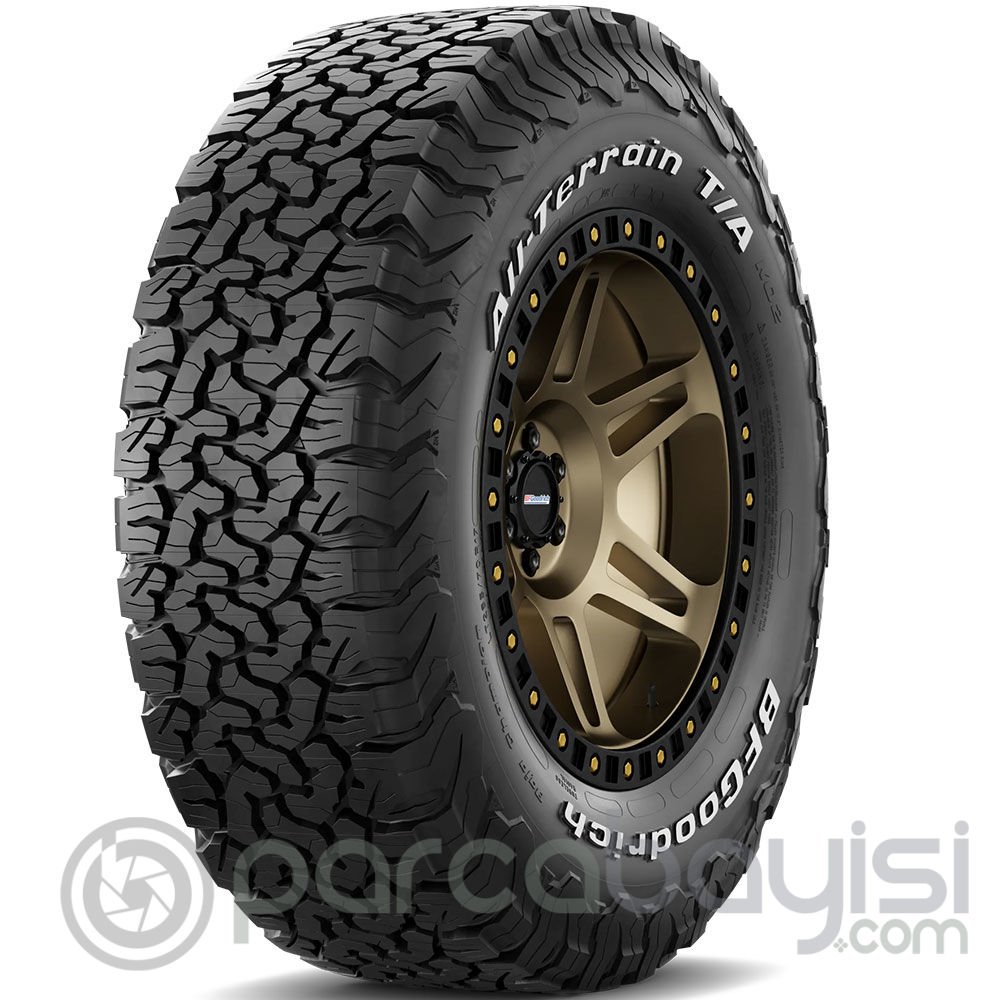 285/60R18 118/115S LT (RWL) (Beyaz Yazılı) All Terrain T/A KO2 Bf Goodrich
