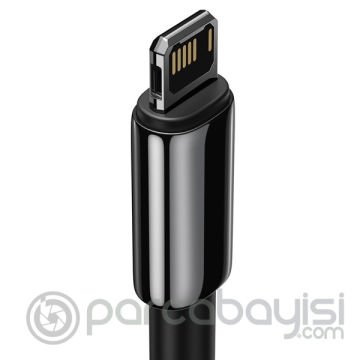 Baseus Tungsten Gold USB to iPhone Lightning 2.4A Hızlı Data Şarj Kablosu 2m