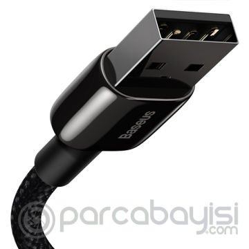 Baseus Tungsten Gold USB to iPhone Lightning 2.4A Hızlı Data Şarj Kablosu 2m