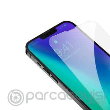 Baseus iPhone 13 Pro Max 0.3mm Tempered Full Cam Ekran Koruyucu 2 Adet Set