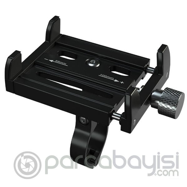 ALLY KR01 Bisiklet Motosiklet Gidon Telefon Tutucu,Metal Vidalı