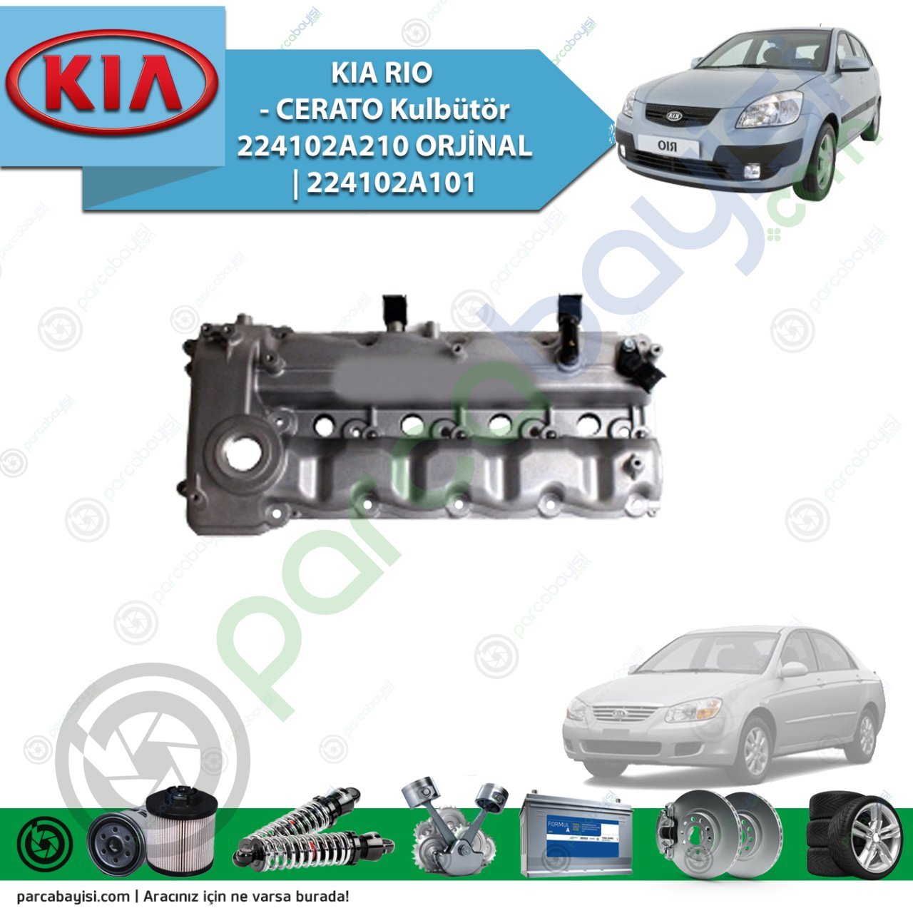 Kia Rio - Cerato Kulbütör 224102A210 Orjinal | 224102A101