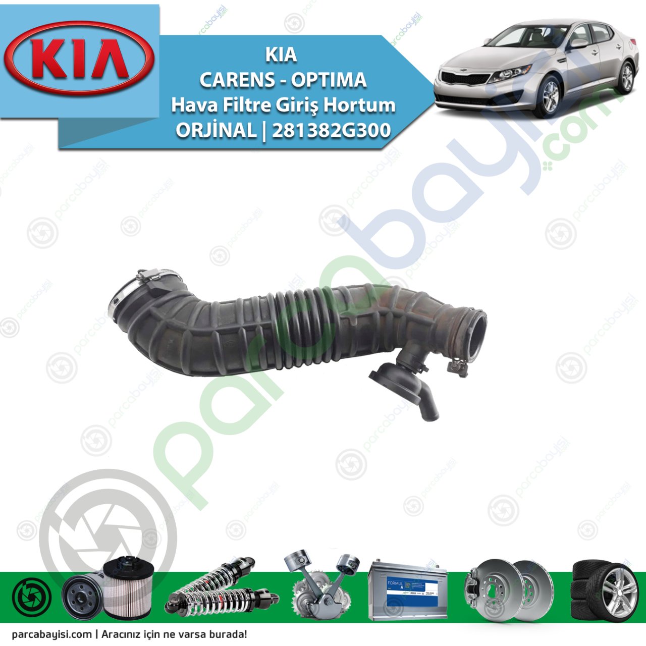 Kia Carens - Optıma Hava Filtre Giriş Hortum Orjinal | 281382G300