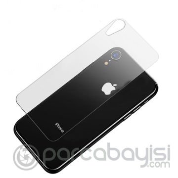 İPhone XR 6.1 Arka Kırılmaz Tempered Cam  Koruyucu