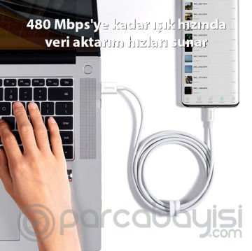 Baseus Superior Series PD 100W USB to Type-C Ultra Hızlı Şarj ve Data Kablosu 1m