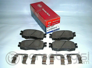 Kia Rio Fren Balata Seti Ön (2005-2011) Orjinal | 581011Ge00