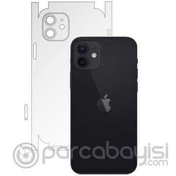 İPhone 12  6.1 Hidrojel Hayalet Arka Yan Tam Kaplama Koruyucu Film