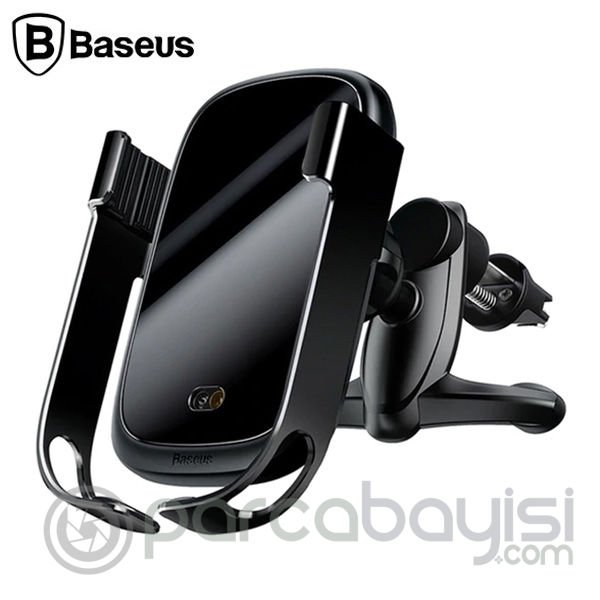 Baseus Rock-Solid Tam Otomatik 10W Wireless Kablosuz Araç Şarj Tutucu