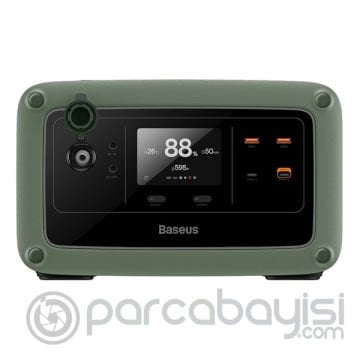 Baseus Energy Stack Digital Taşınabilir Enerji-Güç İstasyonu 600W 180000mAh (220V)