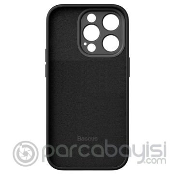 Baseus Liquid Silica iPhone 14 Pro Max Silikon Kılıf + Tempered Ekran Koruyucu Set