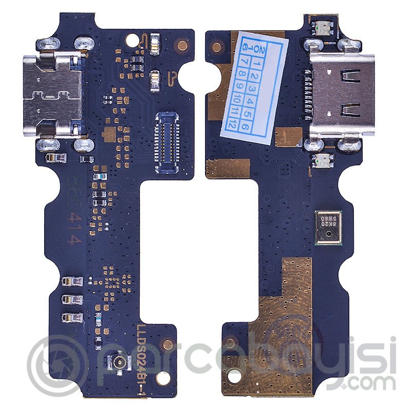 General Mobile Gm5 Plus Şarj Soket Mikrofon Bordu