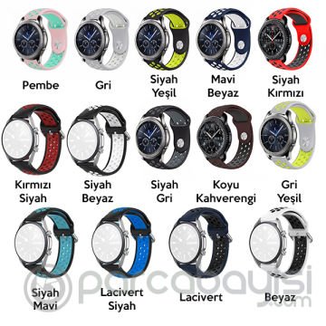 22MM Gear S3 Watch 4 -GT2 GT2E 46MM Kayış Kordon Watch 3 45MM