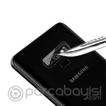 Ally Sm Galaxy Note 9 Kamera Koruyucu Kırılmaz Cam Koruyucu
