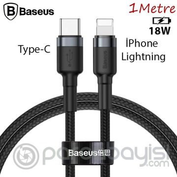Baseus Cafule Series Type-C To İPhone PD18W Hızlı Şarj Kablosu 1Metre