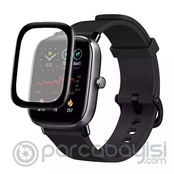 Huami Amazfit GTS 2 3D Kavisli PMMA Cam Ekran Koruyucu