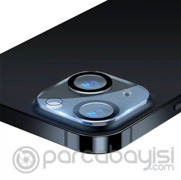 Baseus iPhone 13 - 13 Mini Full Çerçeve Kamera Lens Koruyucu 2 Adet Set