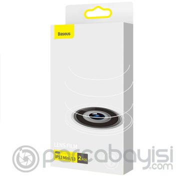 Baseus iPhone 13 - 13 Mini Full Çerçeve Kamera Lens Koruyucu 2 Adet Set