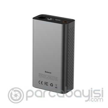 Baseus Energy Source 7500mAh Dijital Led Işıklı Elektrikli Araç Lastik Şişirme Pompası