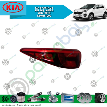Sportage 2016-2018 Stop Lamba Sol Dış Orjinal | 92401F1000