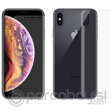Gor  İphone X,Xs 3d Ön Arka Darbe Emici Full Pet Koruyucu