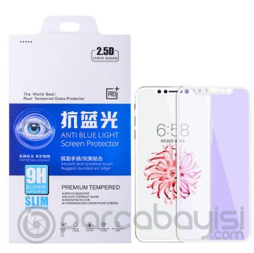 İphone 11 Pro- X-Xs Anti Blue Light Full Kaplama Cam Ekran Koruyucuu