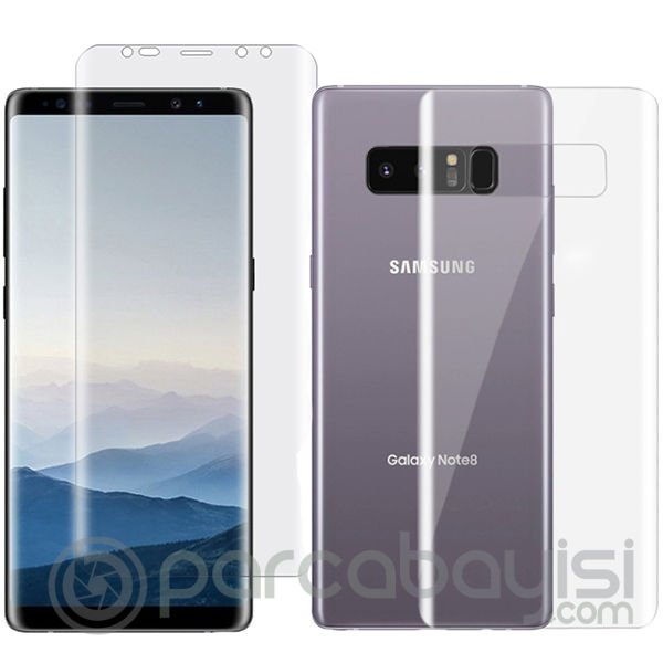 Gor Galaxy Note 8 3d Ön Arka Darbe Emici Full Pet Koruyucu