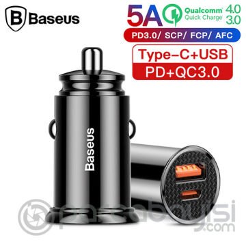 Baseus Circular Plastic A+C 30W PPS Hızlı Araç Şarjı  CCALL-YS01