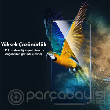Baseus iPhone 13 Pro Max 0.3mm Full Çerçeve Cam Ekran Koruyucu 2 Adet Set