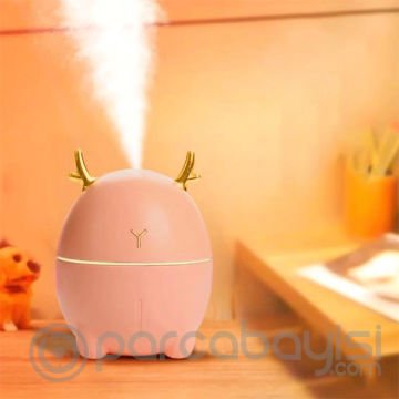 ALLY 200ML Araç-Ev Hava Nemlendirme Cihazı Difüzör Cute Deer Humidifier