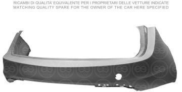 TAMPON ARKA SPORT ASTARLI OPEL INSIGNIA 2009-2013 | 13239098 | 13239098