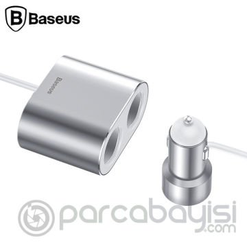 Baseus High Efficiency Dual Çakmaklık Dual Usb Araç Hızlı Şarj Cihazı