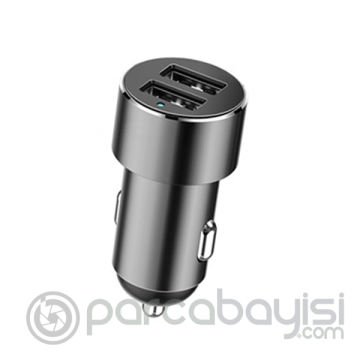 Baseus High Efficiency Dual Çakmaklık Dual Usb Araç Hızlı Şarj Cihazı
